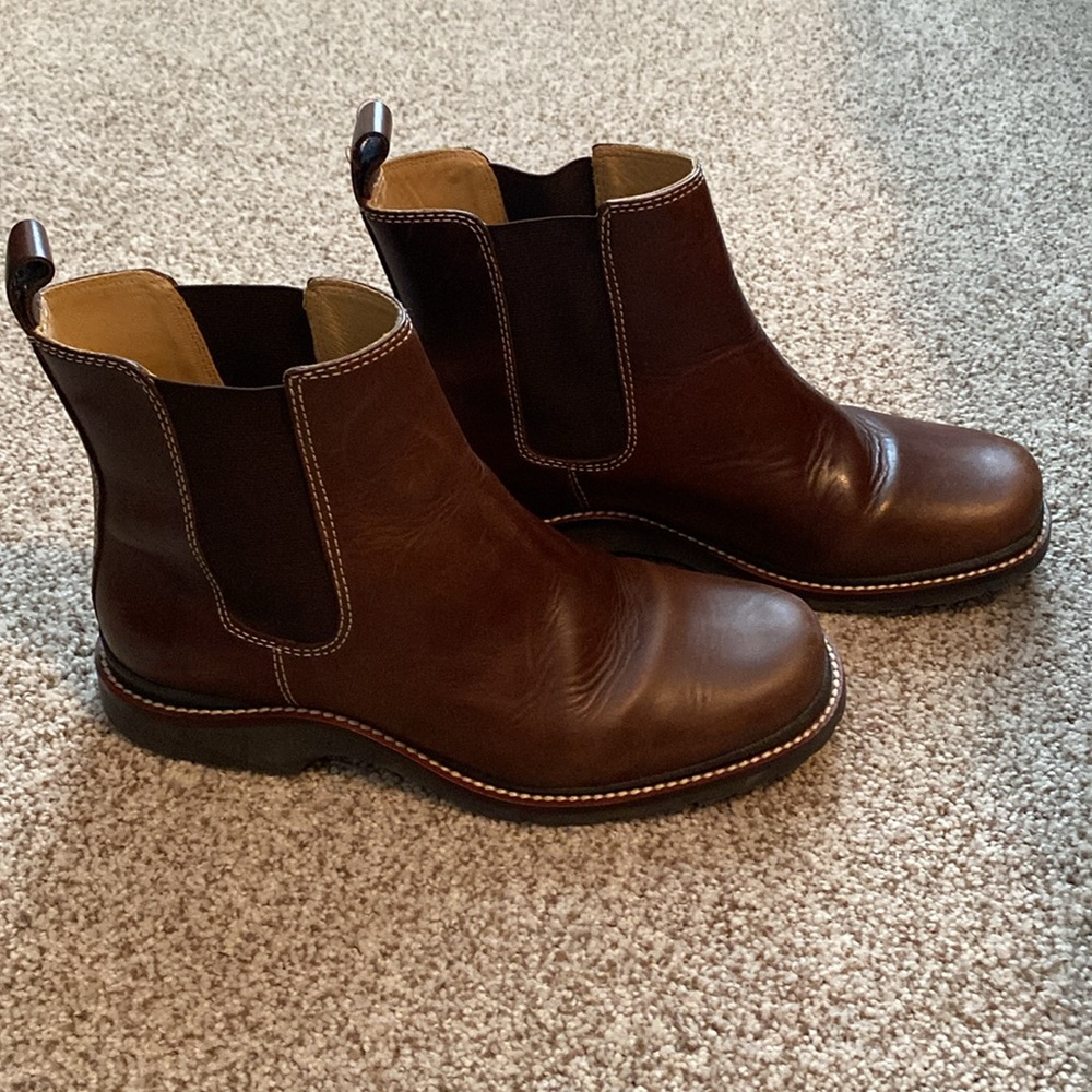 L.L. Bean Leather Ankle Boots - Picture 3 of 9
